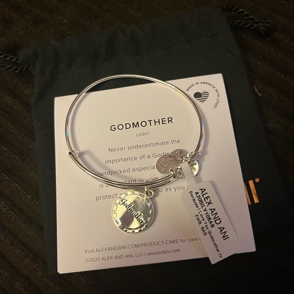 Authentic Alex and Ani Godmother bracelet! NWT - Picture 2 of 3